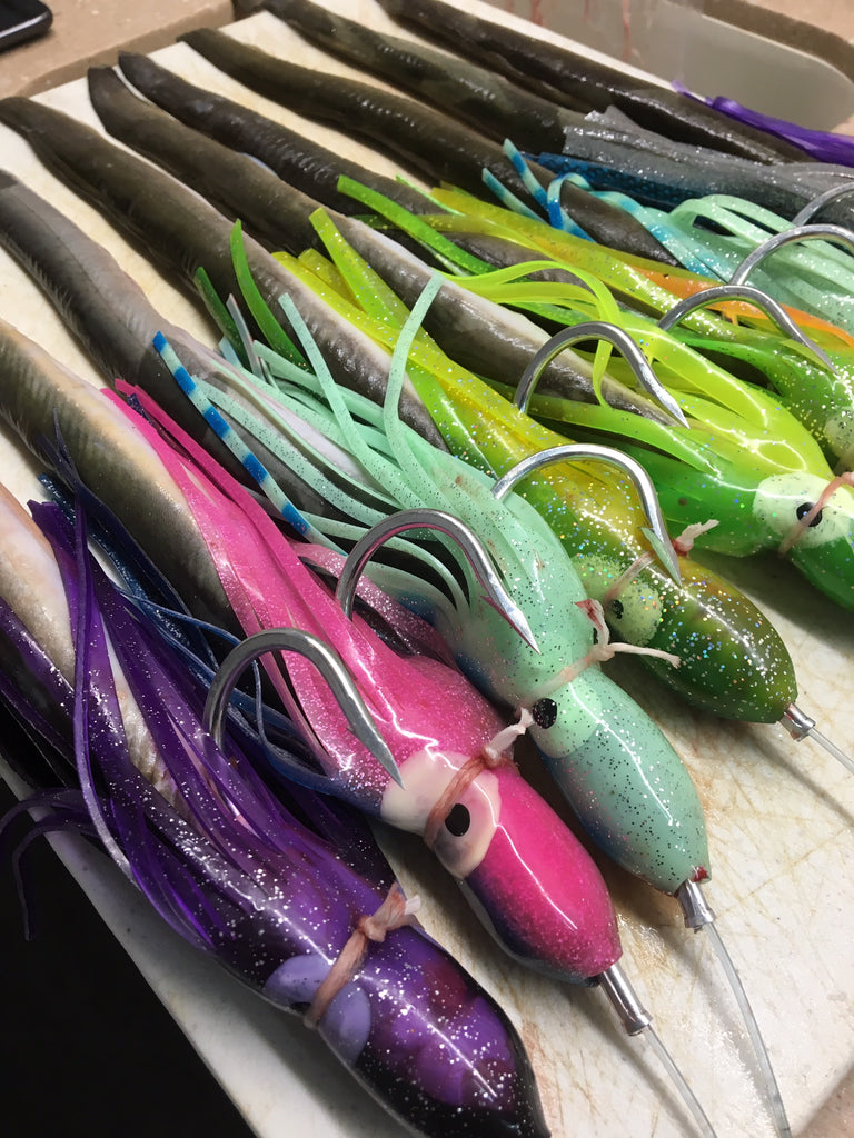 eel fishing bait hook Rigged for Daytime Sword The Offshore Rigged Sand Eel Jig is designed for targeting trophy game fish in deep water and heavy current OriGlam EEL Lure, 30CM/11.81Inches Soft